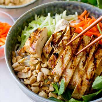 Chicken Vermicelli Bowl