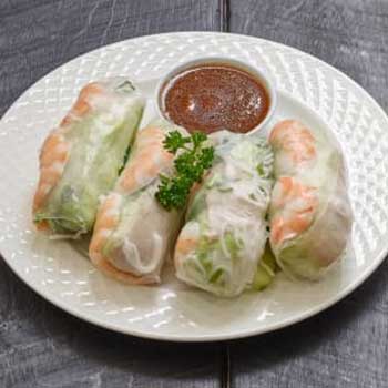 Pork and Shrimp Spring Rolls